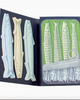 tinned fish sticky notebook by Unemployed Philosophers Guild sold by Le Monkey House
