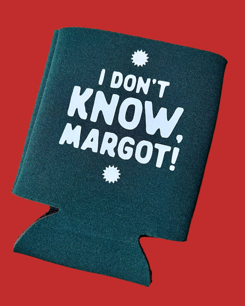 Todd and Margot National Lampoons Christmas Vacation koozie can cooler designed, printed and sold by Le Monkey House