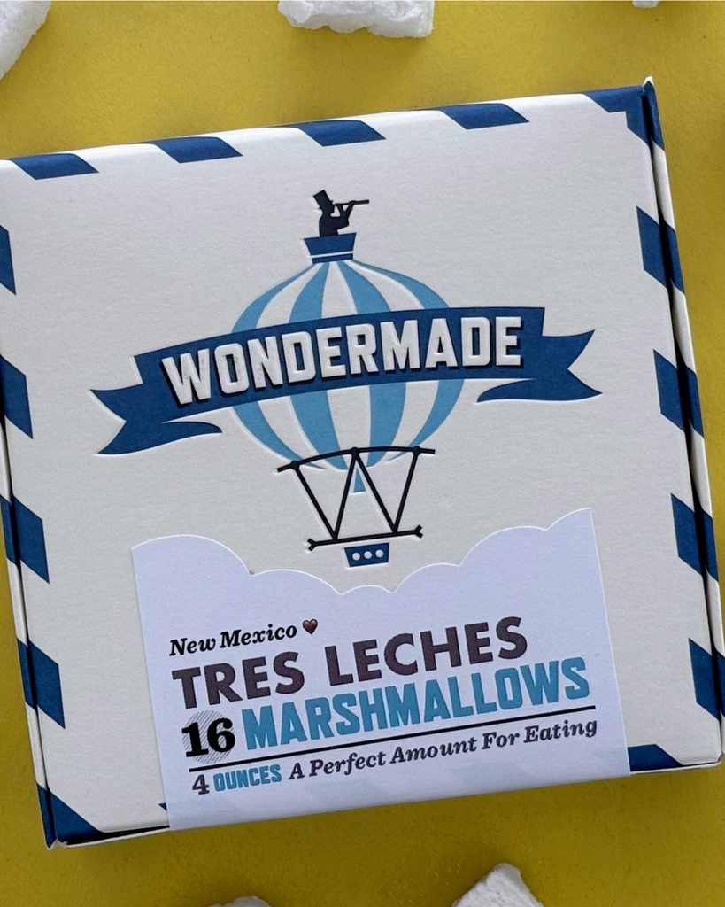 Tres Leches Marshmallows by Wondermade sold by Le Monkey House