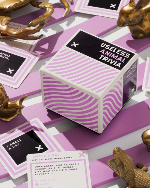 Useless animal trivia by Brass monkey sold by Le Monkey House