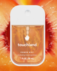 Touchland velvet peach power mist hydrating hand sanitizer sold by Le Monkey House