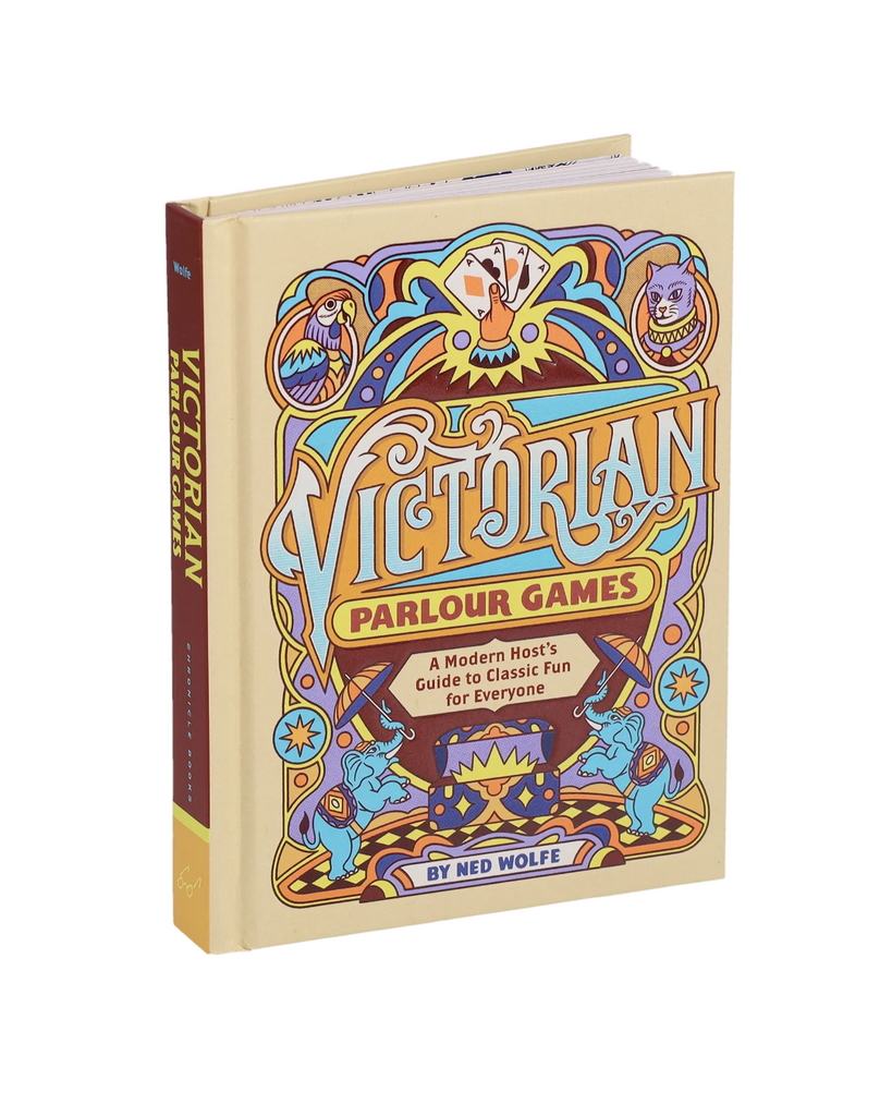 Victorian Parlour Games, Party Games, Game Book, by Chronicle Books, sold by Le Monkey House