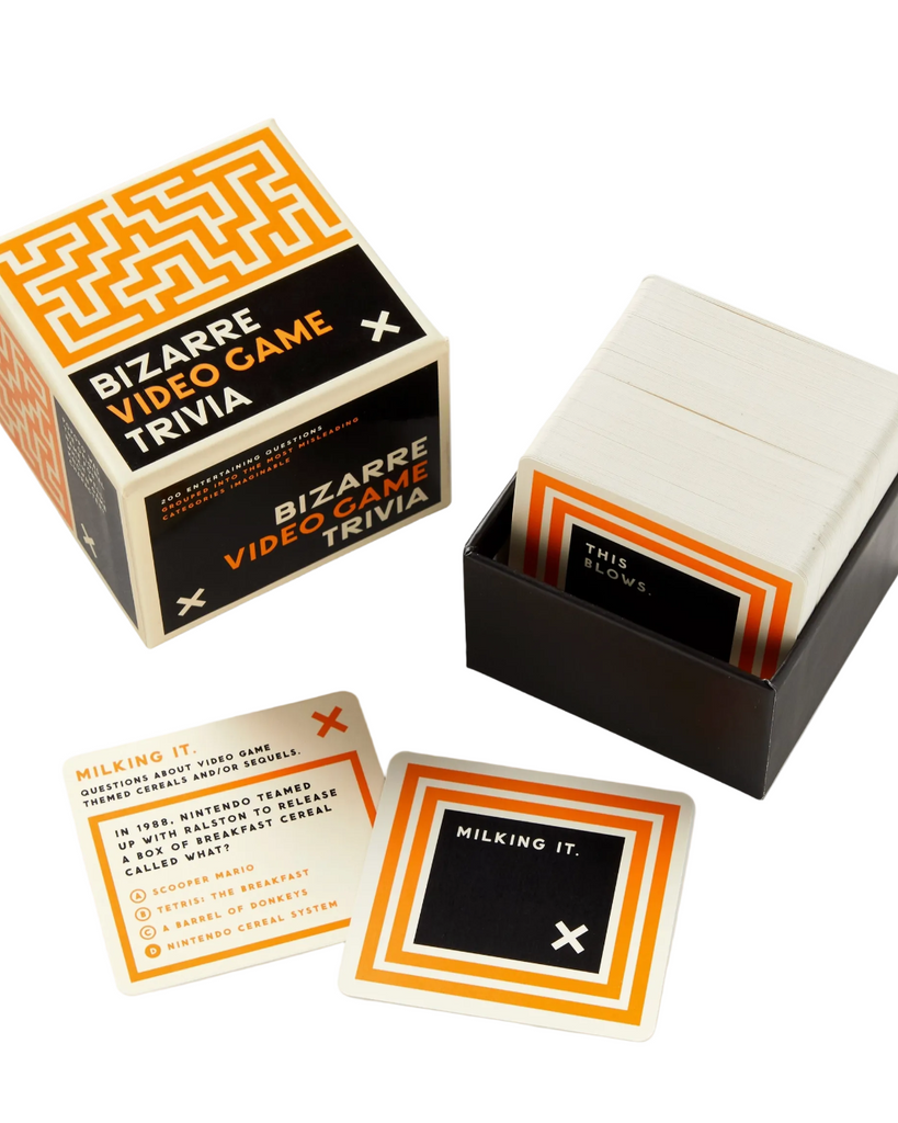 Bizarre video game trivia by Brass Monkey sold by Le Monkey House