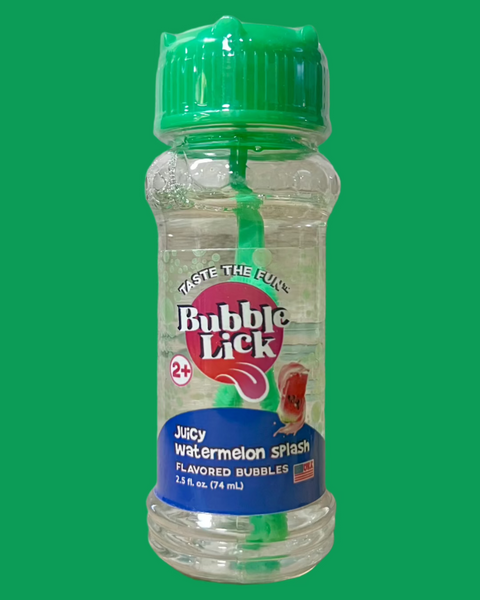 Watermelon splash edible flavored bubbles by bubble universe taste the fun sold by Le Monkey House