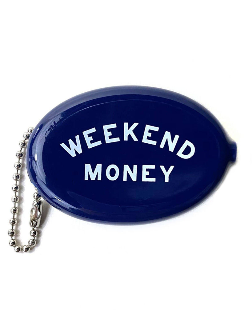 Weekend money coin purse, coin pouch, three potato four, sold by Le Monkey House