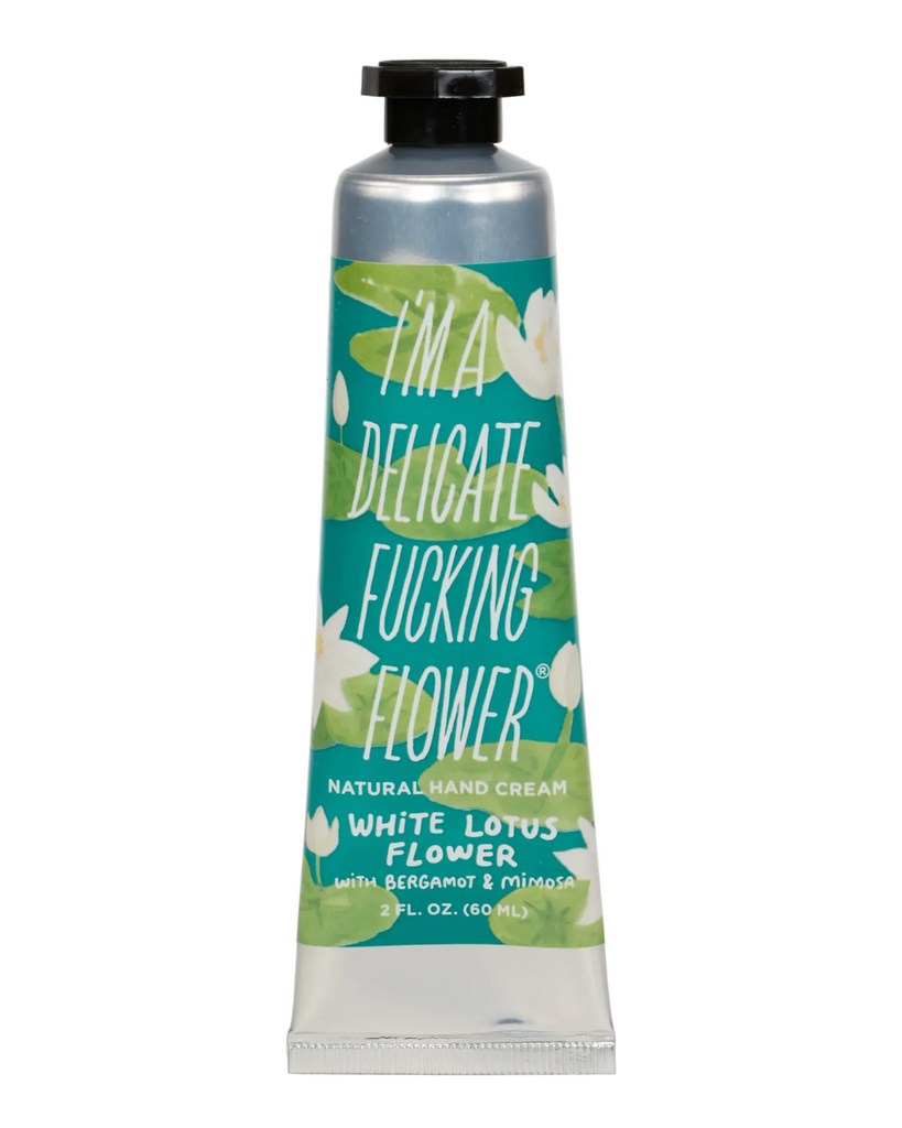 White Lotus hand cream by Blue Q, Sold by Le Monkey House