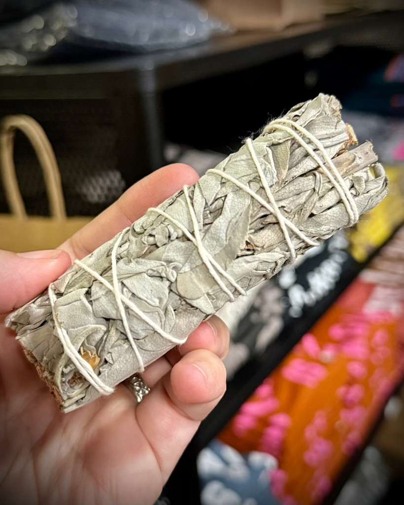 White sage smudge sticks by Faiza Naturals sold by Le Monkey House