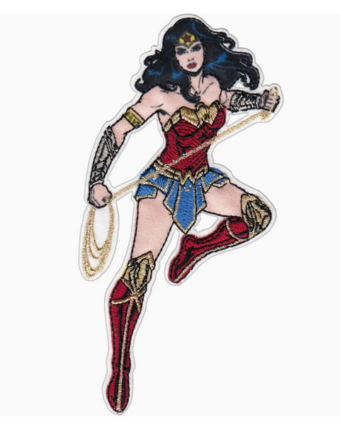 Wonder woman embroidered patch by Square deal recordings sold by Le Monkey House