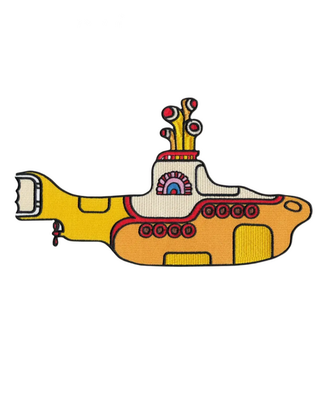 Yellow submarine, The Beatles large back patch by square deal recordings sold by Le Monkey House