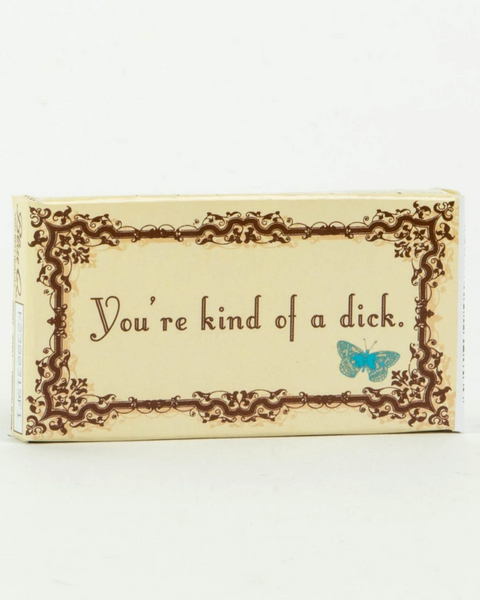 You're kind of a dick gum by Blue Q sold by Le Monkey House