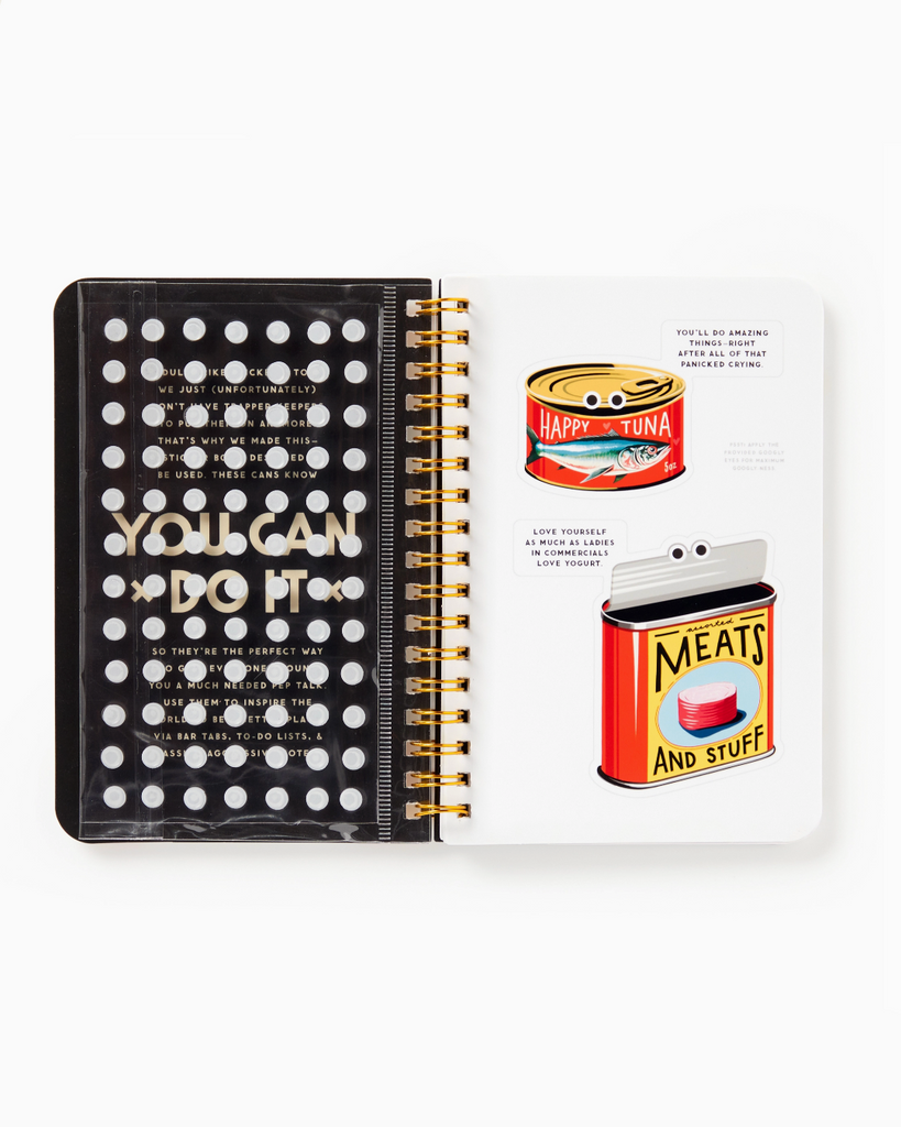 You can do it googly eye sticker book by Brass Monkey sold by Le Monkey House