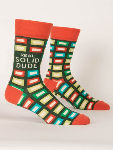 Men's Socks: Real Solid Dude