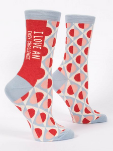 Women's Socks: I Love an Easy Challenge