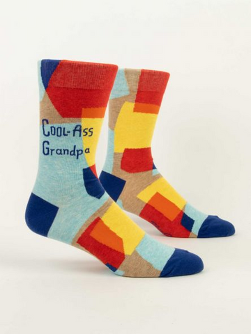 Men's Socks: Cool Ass Grandpa