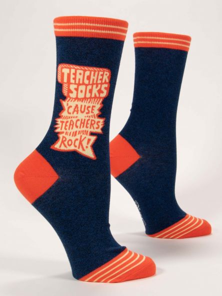 Women's Socks: Teacher Socks 'Cause Teachers Rock