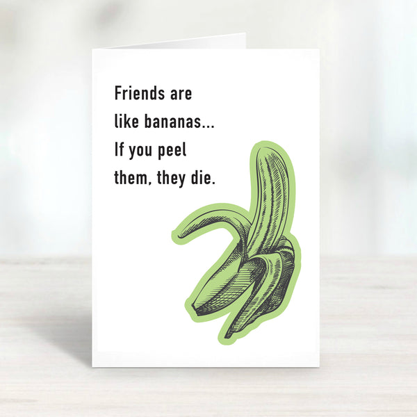 Banana Friends Card