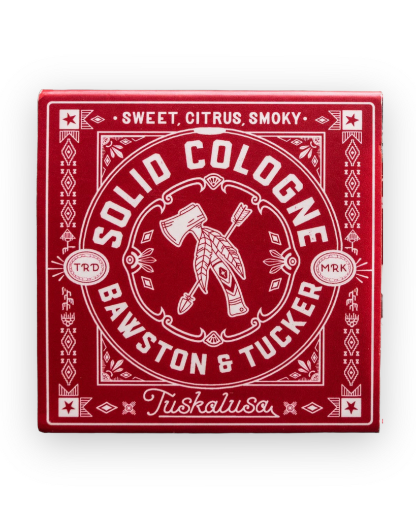 Tuskalusa Solid Cologne by Bawston and Tucker Provisions Sold by Le Monkey House