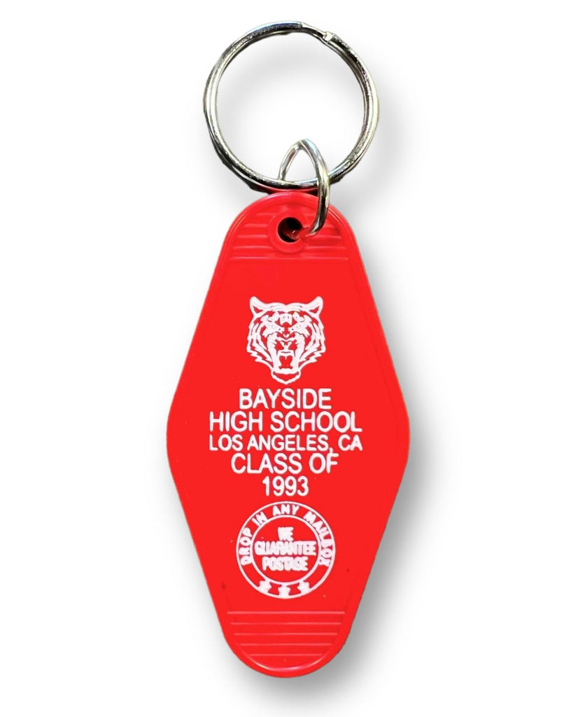 Bayside High retro Motel Keychain by Three Sisters Design Co Sold by Le Monkey House