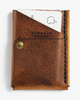 Big Spender Slim Leather Wallet by Espacio Handmade Austin Texas Sold by Le Monkey House