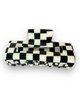 Checkered Plastic Hair Claws by Anarchy Street Sold by Le Monkey House