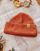 Burnt Orange watch cap by Bradley Mountain sold by Le Monkey House