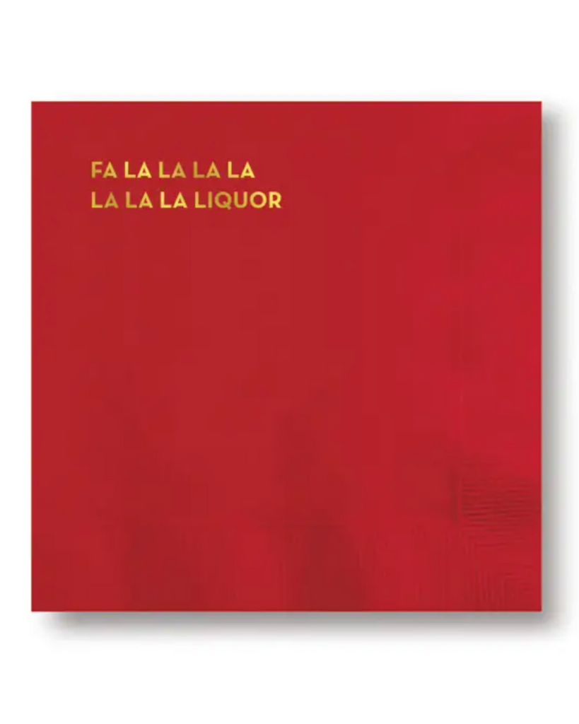 Cocktail Napkins Christmas Party Holiday