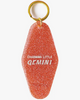 Charming little gemini  - Zodiac collection acrylic keychain by Gold Gems sold by Le Monkey House