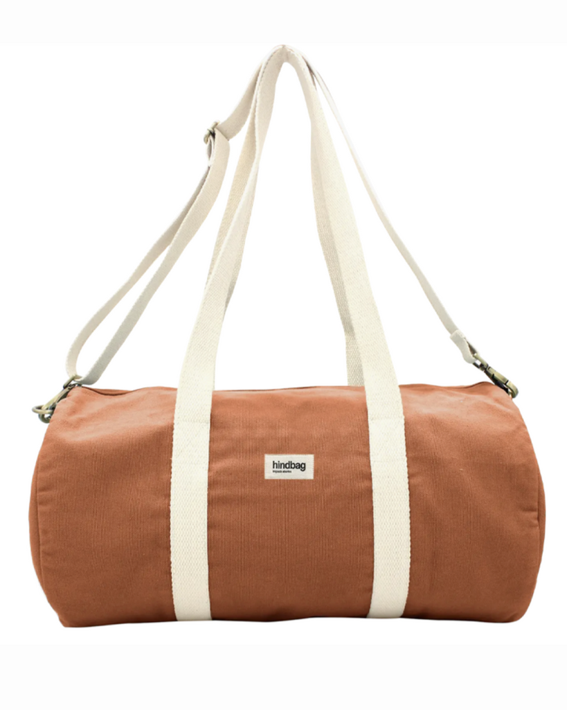 SIMON Duffle Bag Heavy Cotton Canvas Travel bag by Hindbag France, Sold at Le Monkey House