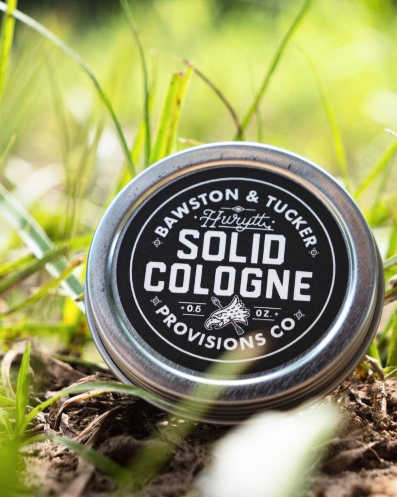 Hurytt Solid Cologne by Bawston and Tucker Provisions Sold by Le Monkey House