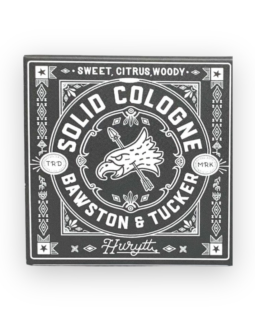 Hurytt Solid Cologne by Bawston and Tucker Provisions Sold by Le Monkey House