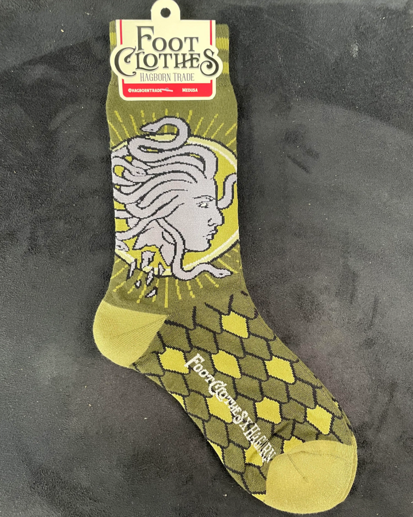 The Medusa socks by Footclothes, Colorado Sold by Le Monkey House