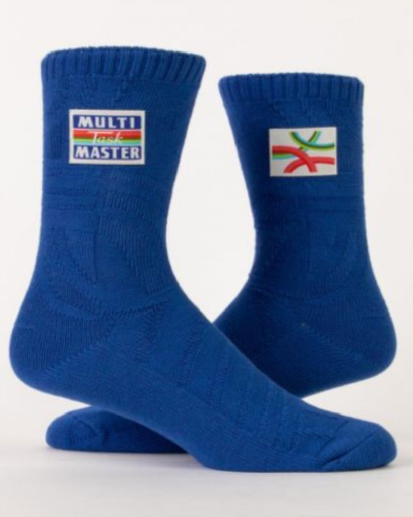 Multi task master socks by Blue Q sold by Le Monkey House Culpeper, Virginia