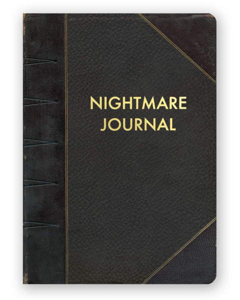 Vintage style nightmare journal norebook by The Mincing Mockingbird Sold by Le Monkey House