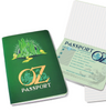 Passport to Oz pocket notebook by Unemployed Philosophers Guild Sold by Le Monkey House