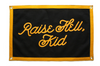 raise hell flag by Oxford Pennant