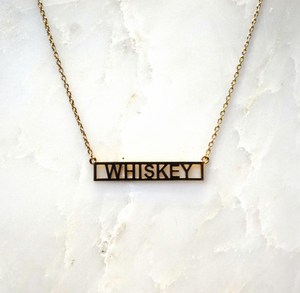 Whiskey Necklace