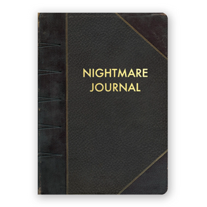 Vintage style nightmare journal norebook by The Mincing Mockingbird Sold by Le Monkey House