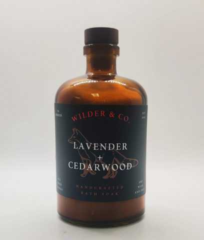 Lavender + Cedarwood Bath Soak