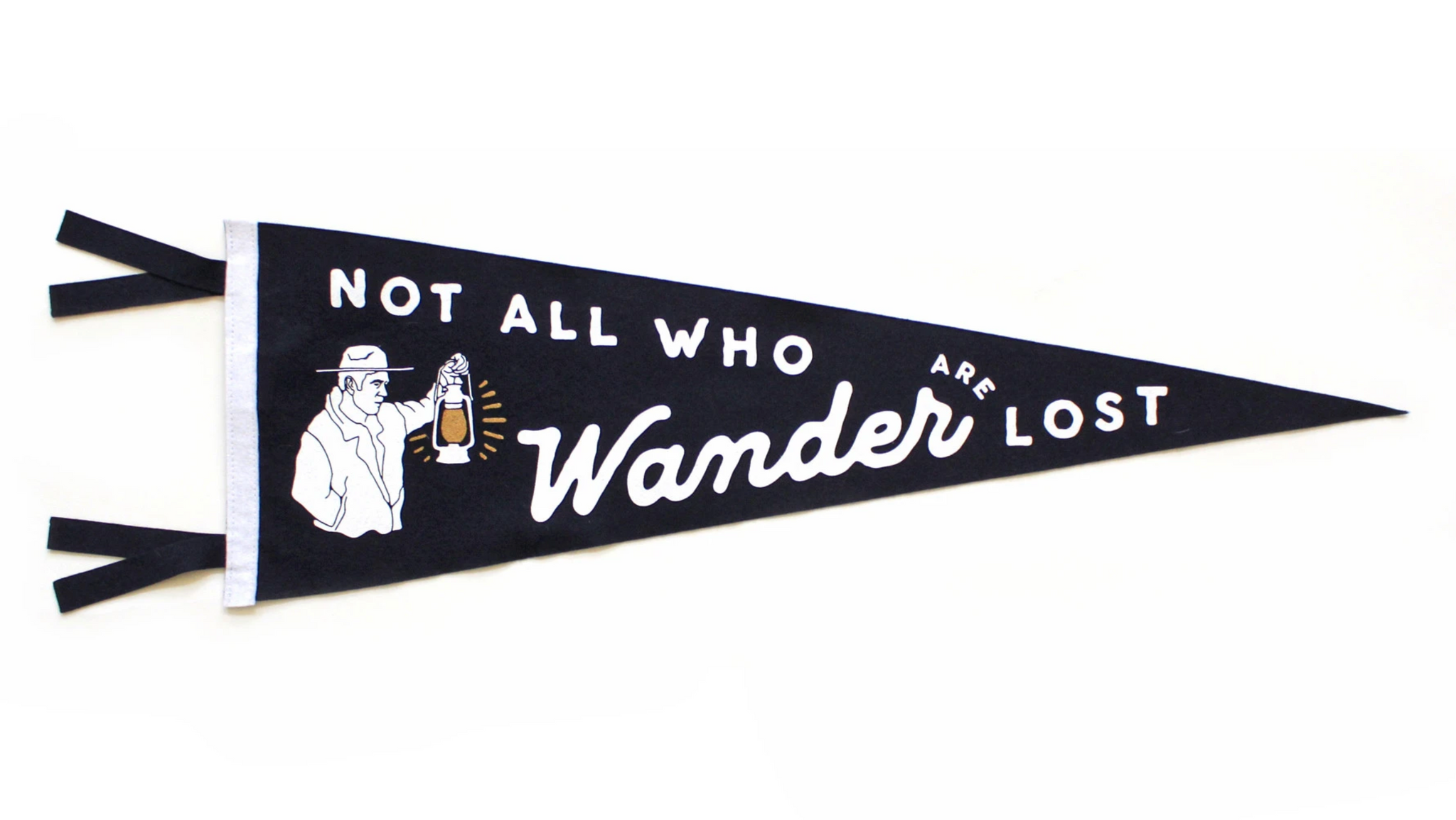 Not All Who Wander Pennant