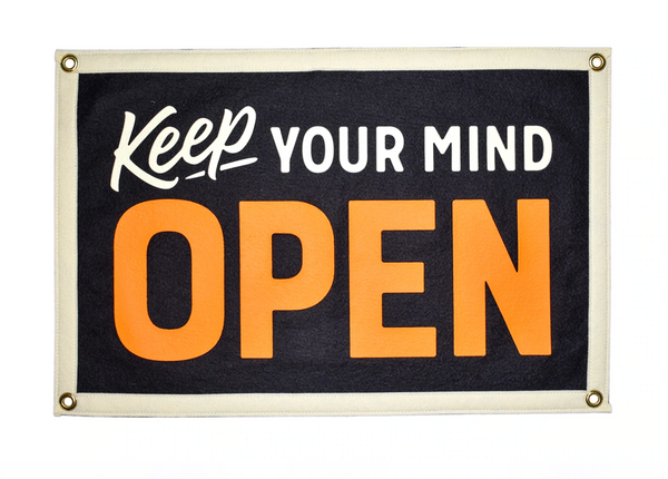 Open Camp Flag