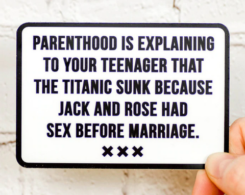 Premarital Sex Sticker