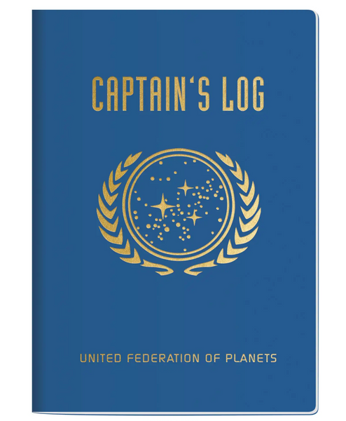 Captain's Log Notebook