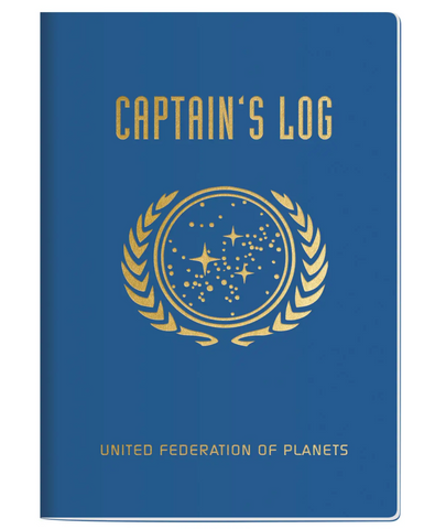 Captain's Log Notebook