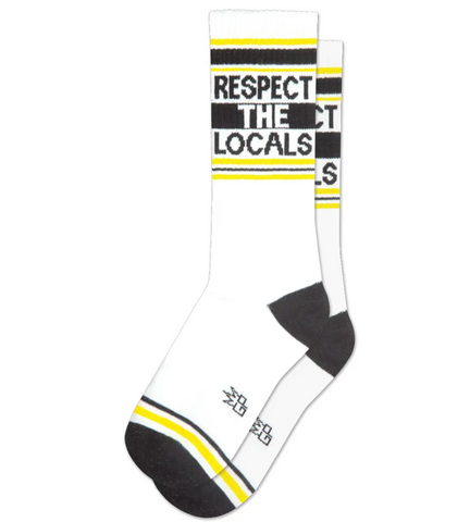 Respect the Locals Gym Socks