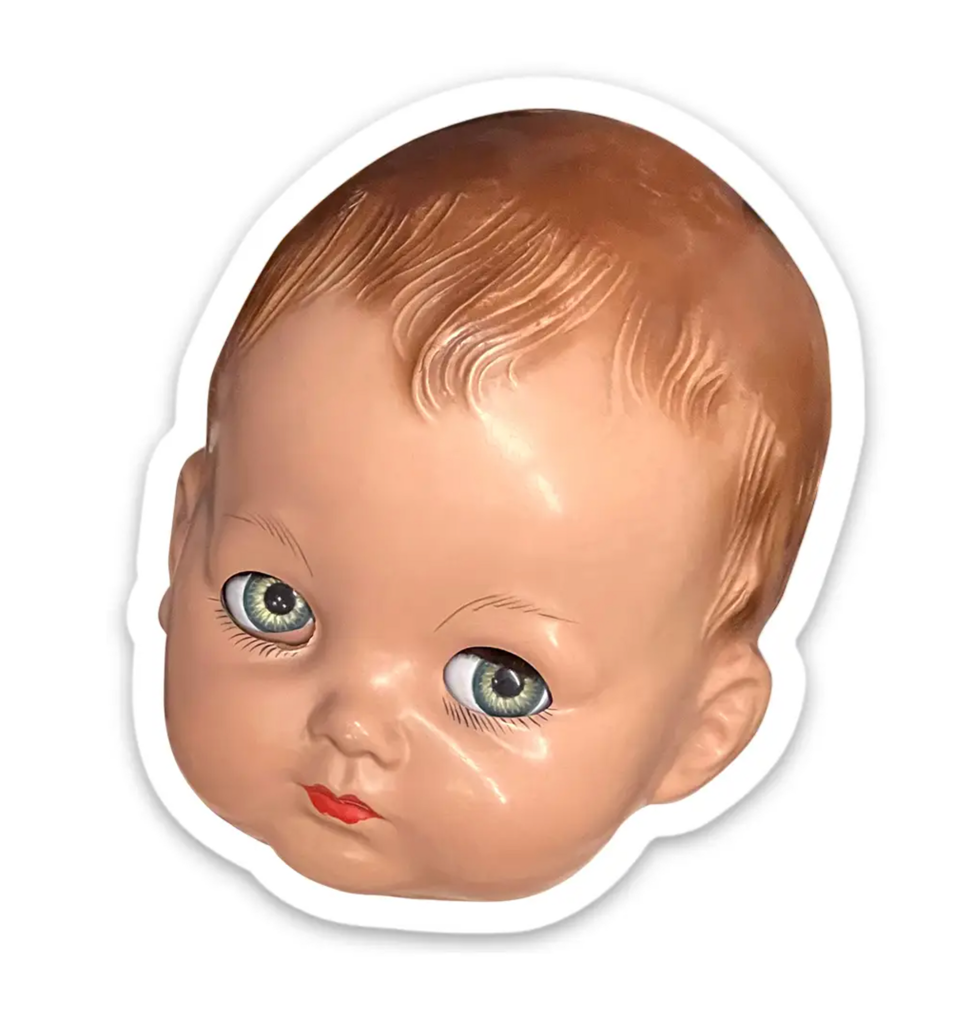 Doll Head 2 Sticker