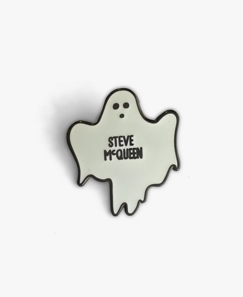 Ghost of Steve McQueen Enamel Pin