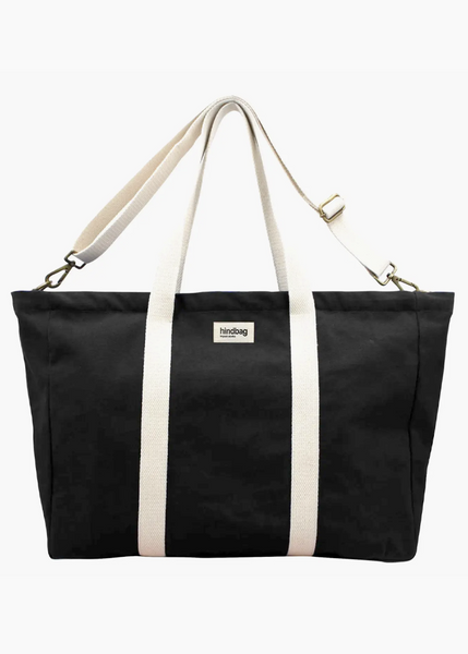 Jean Weekender Heavy Canvas Tote Bag by Hindbag France, Sold by Le Monkey House