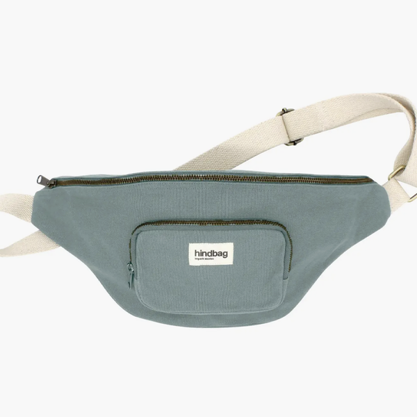 SOFIA Large Fanny Pack, Waistbag, shoulder bag, Heavy organic cotton canvas By Hindbag France, Sold at Le Monkey House