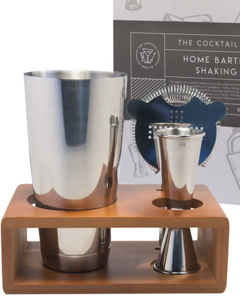 Home bartending kit by the cocktail box co sold by Le Monkey House SALE