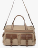 Canvas and leather Turtle ridge duffle weekender bag by TSD Brand, Sold at Le Monkey House